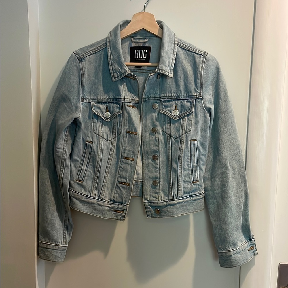 BDG Faded Blue Denim Jacket size S